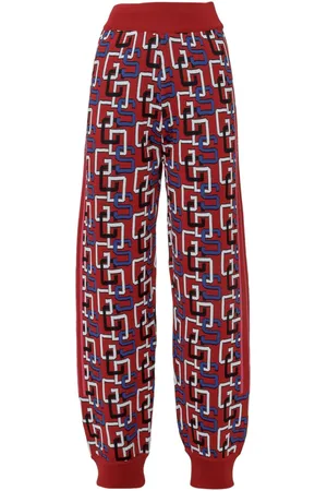 GCDS Pantalones de chándal con logo en intarsia