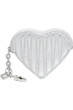 Maje Cartera acolchada con corazón metalizado