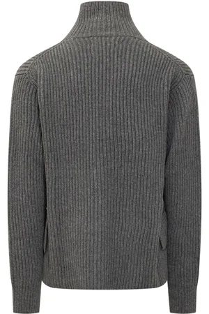 Jil Sander Cárdigan con cremallera