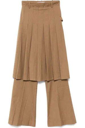 Rokh Pantalones con falda plisada