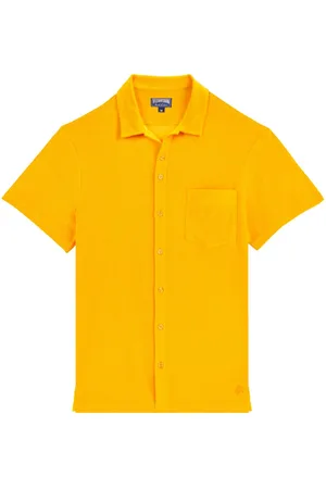 Vilebrequin Camisa bowling de tejido de rizo
