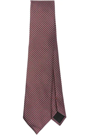 Ermenegildo Zegna Corbata con motivo en jacquard
