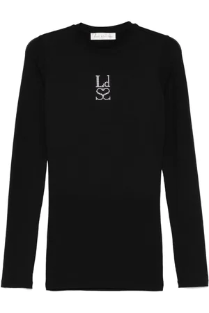 Ludovic De Saint Sernin Camiseta con manga larga y apliques