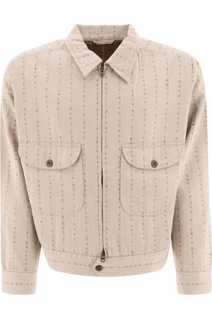 HUMAN MADE Chaqueta bómber a rayas