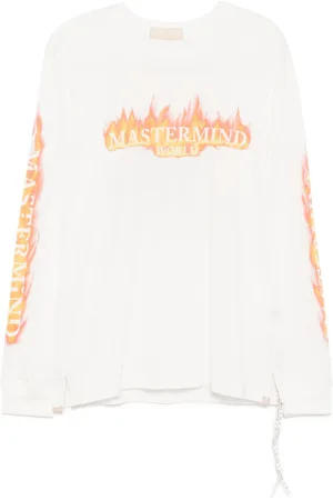 MASTERMIND Camiseta con logo estampado y manga larga