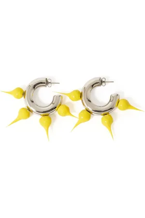 SUNNEI Pendientes de aro Spike pequeños