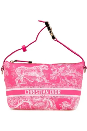 Dior Bolso de mano Toile de Jouy Reverse DiorTravel Nomad Pouch mediano de tejido técnico 2022