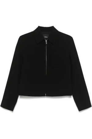 THEORY Chaqueta de crepé texturizado