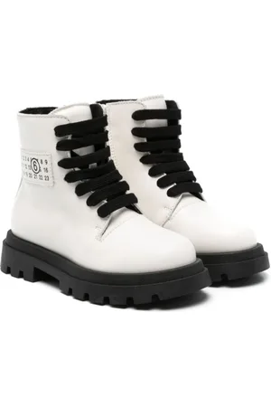 Maison Margiela Botas con motivo de números