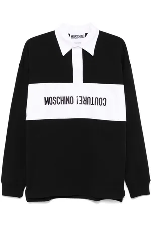 Moschino Polo con logo bordado