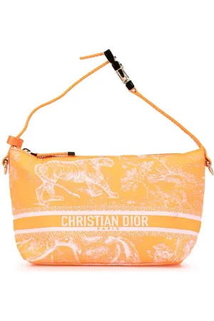 Dior Bolso de mano Toile de Jouy Reverse DiorTravel Nomad Pouch pequeño de tejido técnico 2022