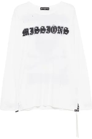 MASTERMIND Camiseta con logo estampado y manga larga