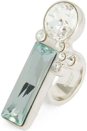 Jil Sander Anillo con detalle de cristales