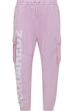 Dsquared2 Pantalones cargo con logo estampado
