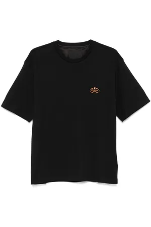 Prada Camiseta con parche del logo