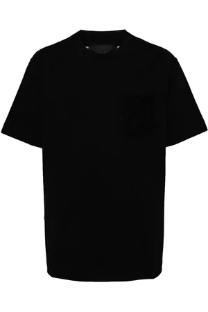 Simone Rocha Camiseta con panel de encaje