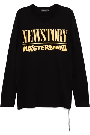 MASTERMIND Camiseta con logo estampado y manga larga