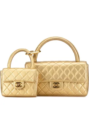 CHANEL Bolso de mano Kelly Set con asa 1994-1996