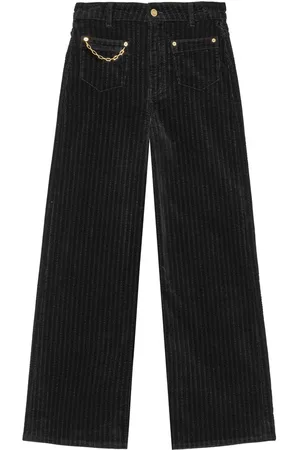 Ganni Pantalones con cierre de botón