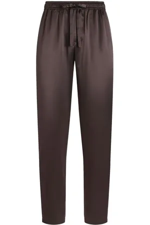 Dolce & Gabbana Pantalones de pijama bordados