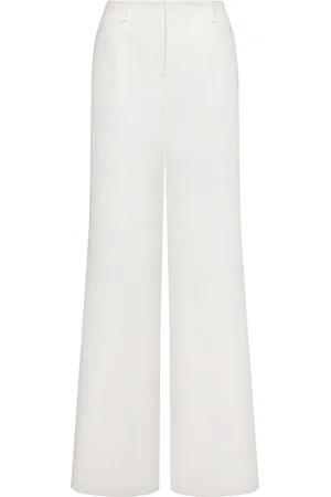 Alberta Ferretti Pantalones palazzo con cremallera