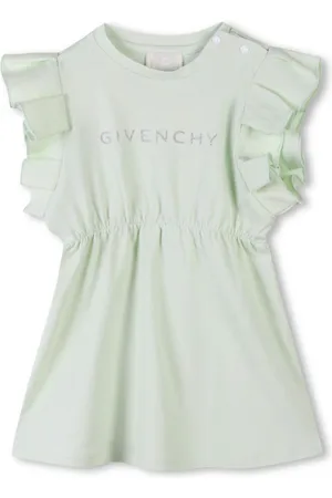 Givenchy Vestido con logo de purpurina