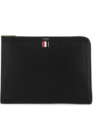 Thom Browne Portadocumentos de cuero
