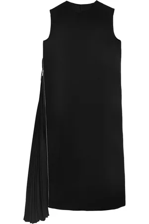 Jil Sander Vestido midi con detalle drapeado