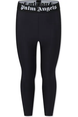 Palm Angels Leggins con logo en la cinturilla