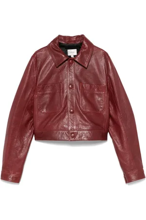 Frame Chaqueta de cuero con botones