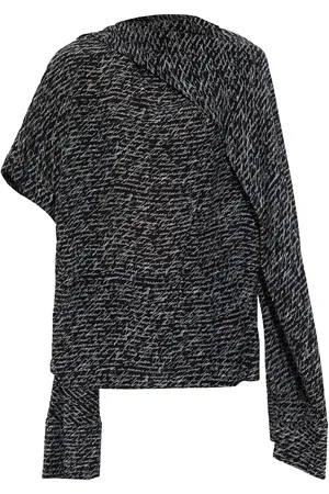 Balmain Blusa con texto estampado