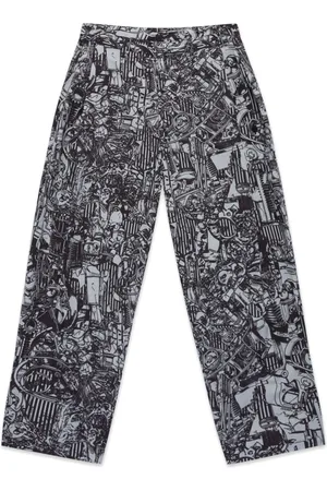 MARCELO BURLON Pantalones de pijama AOP