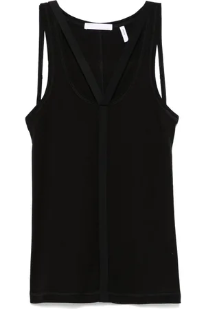 Helmut Lang Top Strap Racer sin mangas