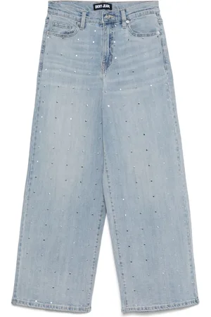 DKNY Vaqueros anchos con apliques