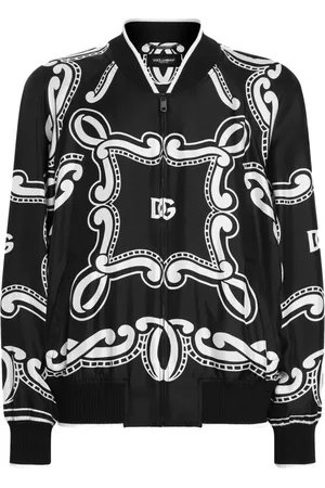 Dolce & Gabbana Chaqueta bómber con motivo de bandana