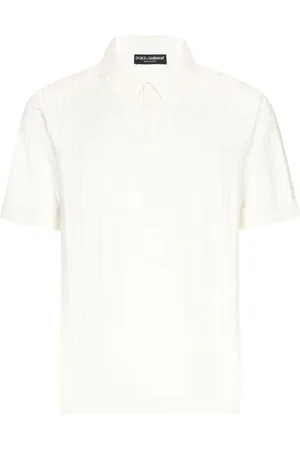 Dolce & Gabbana Polo con monograma en jacquard