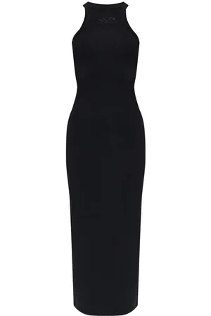Vetements Vestido con detalle del logo