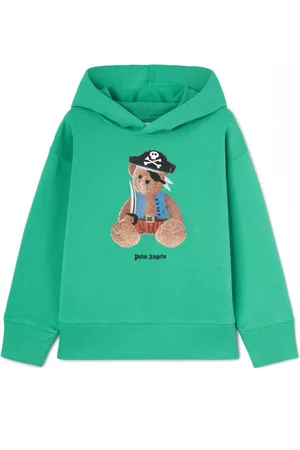 Palm Angels Sudadera con capucha y estampado gráfico de oso