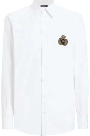 Dolce & Gabbana Camisa con parche del logo