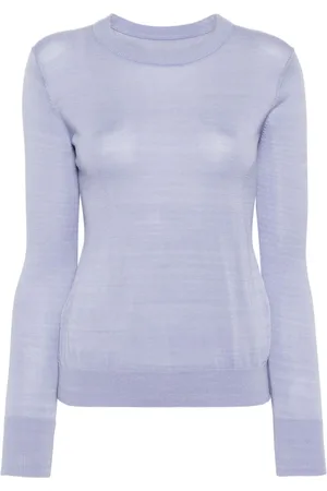 Cynthia Rowley Jersey con cuello redondo
