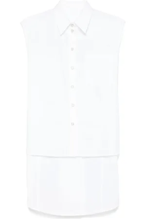 Helmut Lang Camisa Apex Tail sin mangas