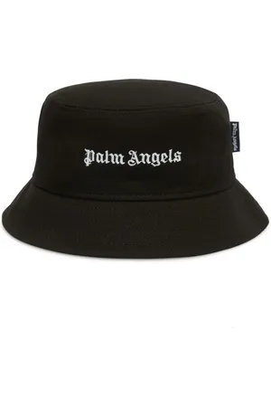 Palm Angels Sombrero de pescador con logo