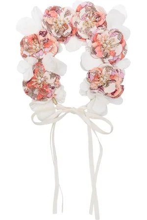 BONPOINT Diadema con apliques florales