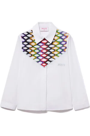 PUCCI Junior Camisa con bordado Vivara