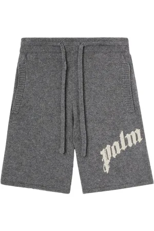 Palm Angels Bermudas de punto con logo