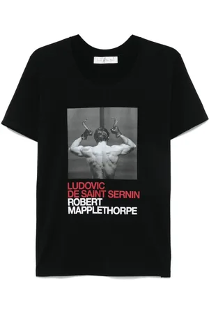 Ludovic De Saint Sernin Camiseta con estampado Frank Diaz