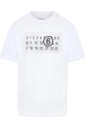 Maison Margiela Camiseta con números estampados