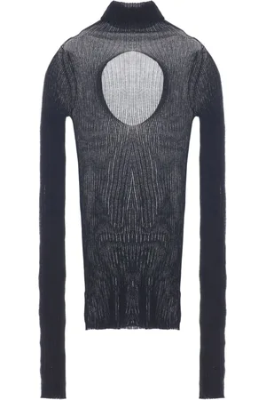 Quira Jersey de canalé con cuello alto
