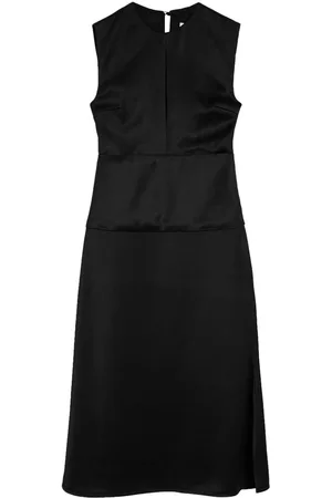 Jil Sander Vestido midi con aberturas