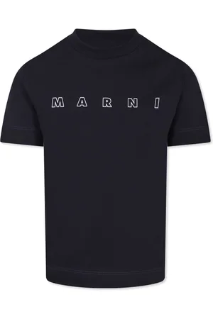 Marni Camiseta con logo estampado